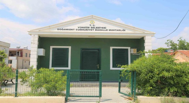 Yüreğire 25 yeni muhtarlık binası