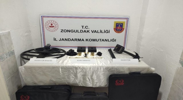 Zonguldakta kaçak kazı operasyonu: 11 kişi yakalandı