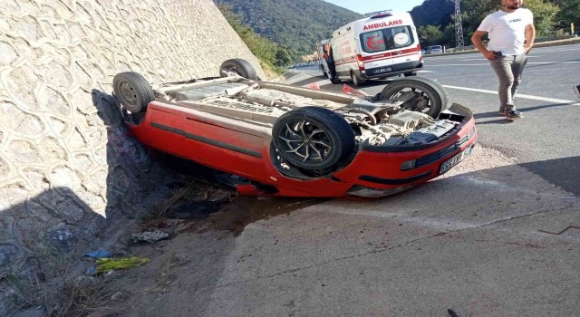 Zonguldakta trafik kazası: 4 yaralı