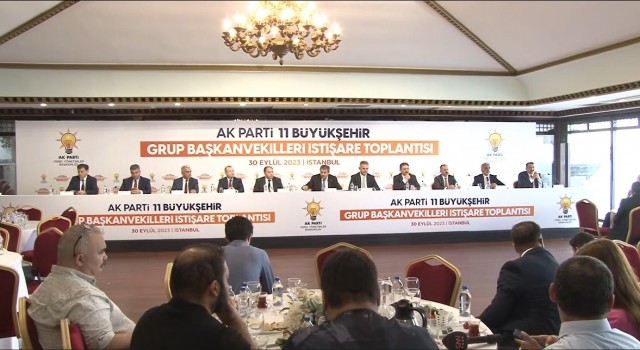 AK Partili 11 grup başkanvekili İstanbulda buluştu