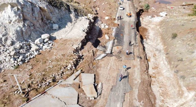 Aksaraydaki sel felaketinin boyutu gündüz ortaya çıktı