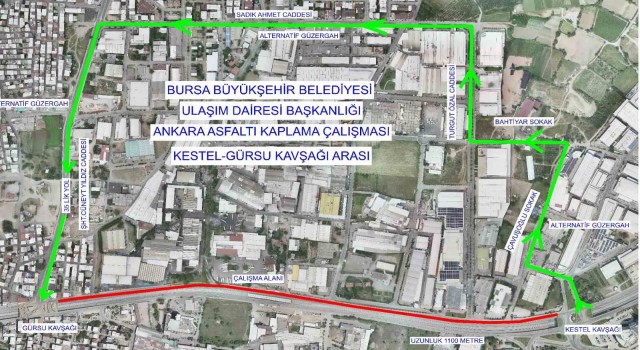 Ankara Yolu geçici süreliğine trafiğe kapatılacak