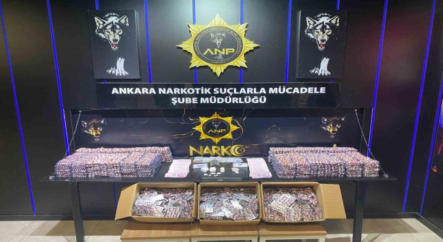 Ankarada 4 milyon lira değerinde uyuşturucu madde ele geçirildi