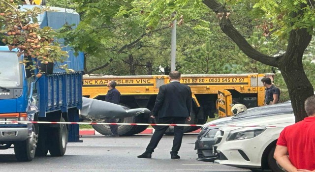 Ankarada F-4 savaş uçağının parçasının düştüğünü gören vatandaş İHA konuştu