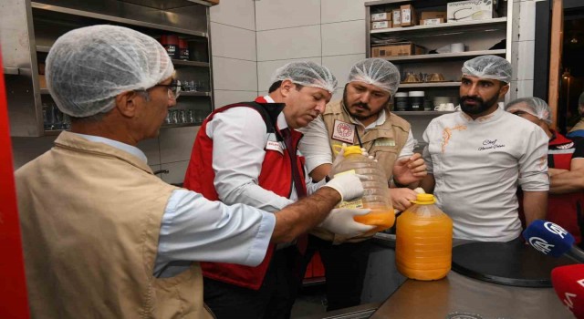 Ankarada toplu tüketim yerlerine gıda denetimi