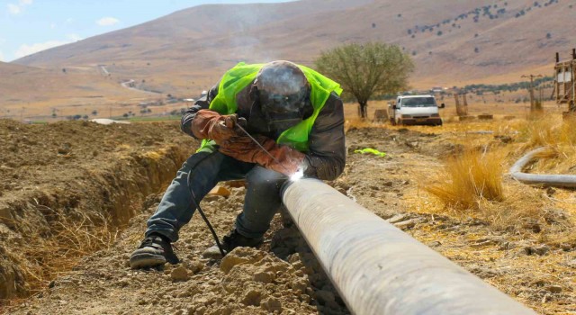 ASAT, Avdan ve Beğiş mahallelerinin içme suyu hattını yeniliyor