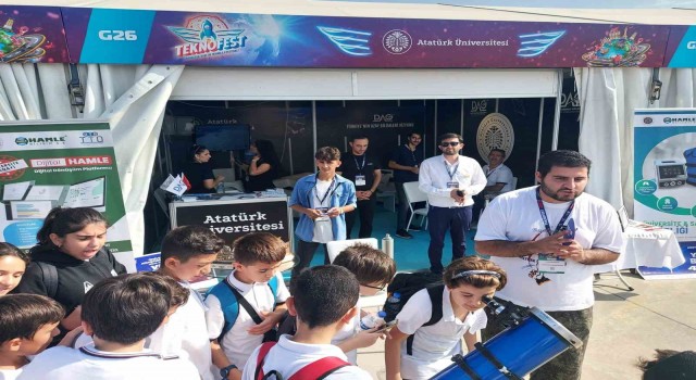 Atatürk Üniversitesi, Teknofestteki yerini aldı