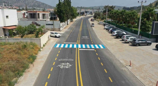 Aydın Büyükşehir Belediyesi Ahmet Pınarı Caddesini yeniledi