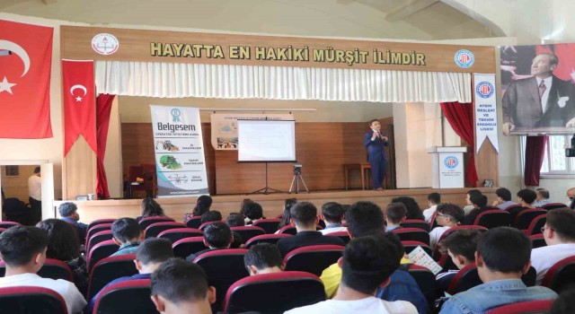 Aydında meslek lisesi öğrencilerine girişimcilik semineri