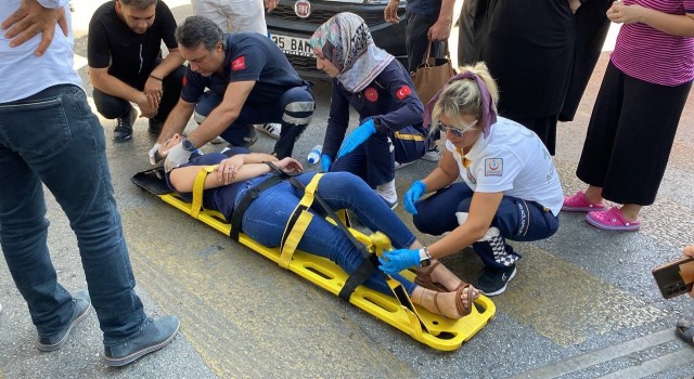 Aydında trafik kazası: 1 yaralı