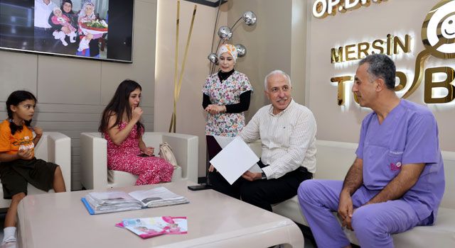Başkandan Yeni Doğum Yapan Çifte Ziyaret