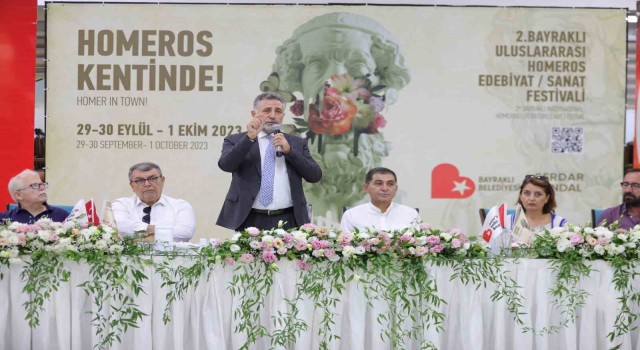 Bayraklı Homeros Festivaline hazır