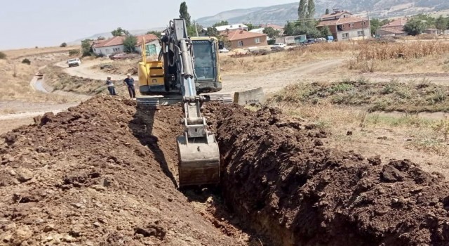 Bilecikte köylerin altyapılar yenileniyor