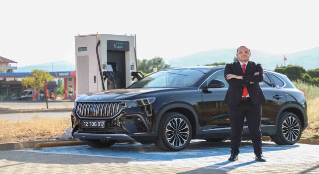 BİNTSO Başkanı Çintay, Togg T10X araç ve Trugo şarj cihazını Bingöle kazandırdı