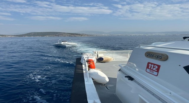 Bodrumda 1 düzensiz göçmen kurtarıldı