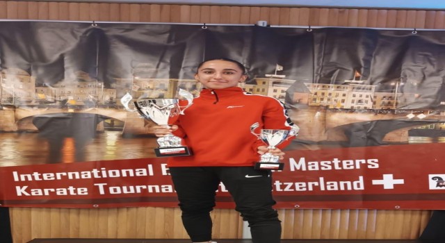 Büyükşehir sporcusu uluslararası turnuvadan iki madalyayla döndü