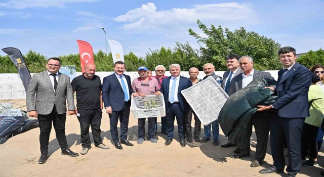Büyükşehirden zeytin ve incir üreticilerine destek