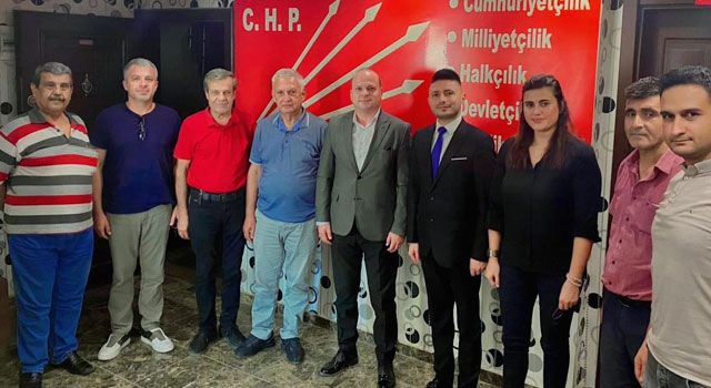 CHP Payas İlçe Başkanı Keskin'e hayırlı olsun ziyareti