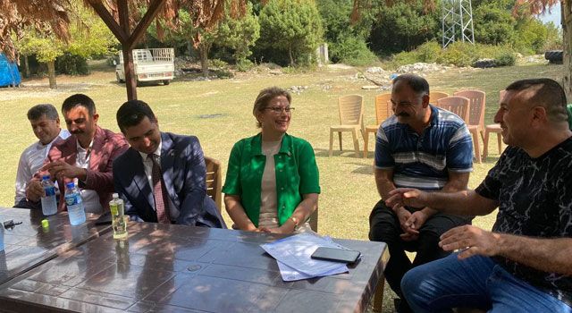CHP'li Gedik, Kadirli'de Köylülerle Bir Araya Geldi