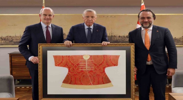 Cumhurbaşkanı Erdoğan, Alibaba Grup Başkanı Evans ile Trendyol Grup Başkanı Çetini kabul etti