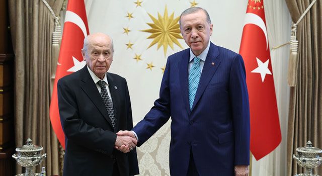 Cumhurbaşkanı Erdoğan, MHP Lideri Bahçeli ile Görüştü