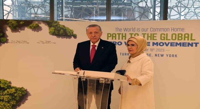 Cumhurbaşkanı Erdoğan, New Yorkta Küresel Sıfır Atık İyi Niyet Beyanına ilk imzayı attı