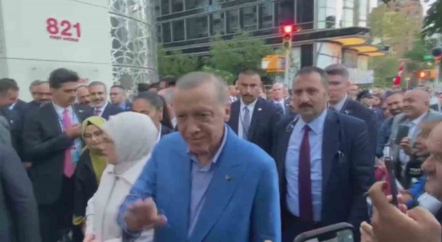 Cumhurbaşkanı Erdoğan, Türkevine geldi