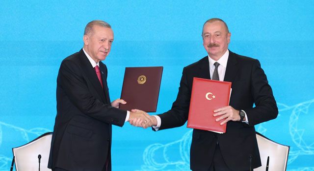 Cumhurbaşkanı Erdoğan ve Aliyev Nahçivan'da