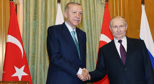 Cumhurbaşkanı Erdoğan ve Putin, Soçi'de Görüştü