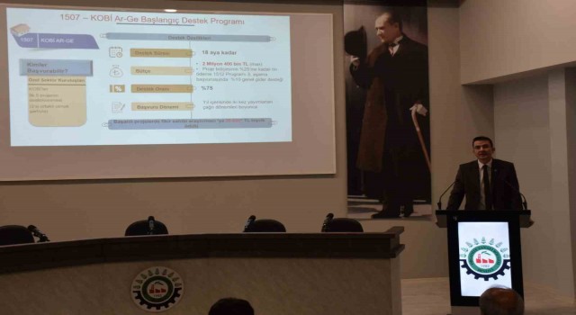 Denizli OSBde Çağrı Programları Bilgilendirme Toplantısı gerçekleşti