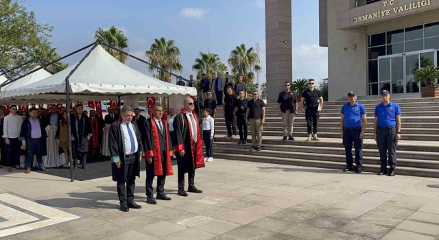 Deprem bölgesi Osmaniyede yeni adli yıl buruk başladı