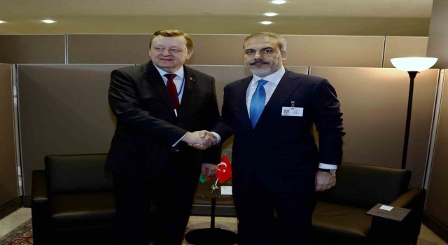 Dışişleri Bakanı Fidan, Belarus Dışişleri Bakanı Aleinikle görüştü