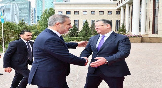 Dışişleri Bakanı Fidan Kazakistanda
