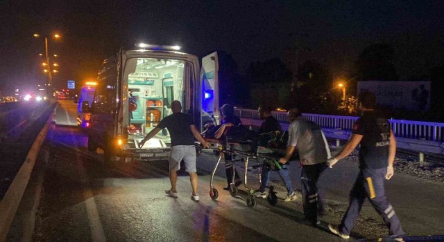Düzcede iki araç çarpıştı: 1 yaralı