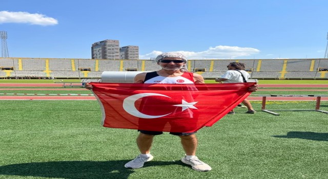 Egeli akademisyen 32. Balkan Masterler Atletizm Şampiyonasında ikinci oldu