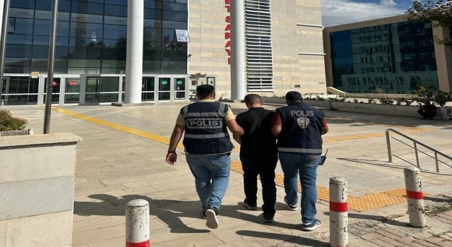 Elazığda 10 yıl kesinleşmiş hapis cezası bulunan zanlı tutuklandı