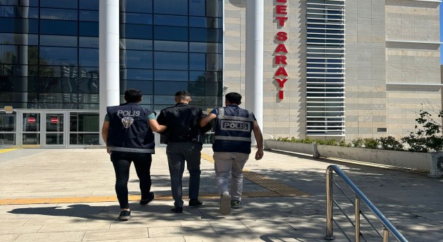 Elazığda 23 yıl kesinleşmiş hapis cezası bulunan zanlı tutuklandı
