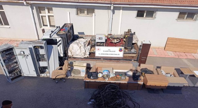 Elazığda 4 hırsızlık zanlısı yakalandı