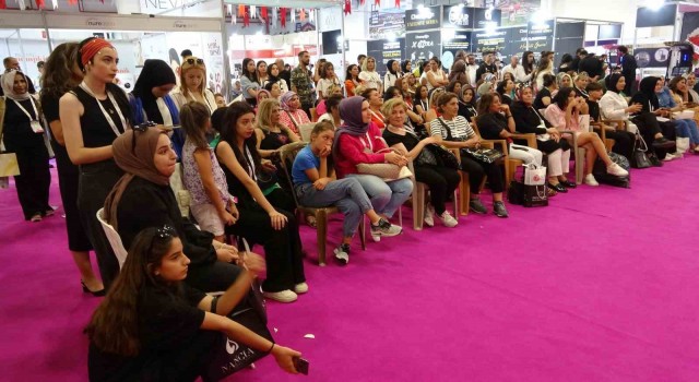 Elazığda ilk defa düzenlenen güzellik fuarı büyük ilgi gördü