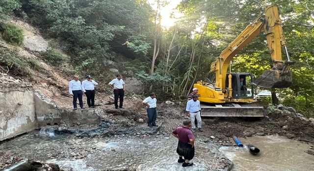 Ellek Belediyesi içme suyu kaynaklarını yeniliyor