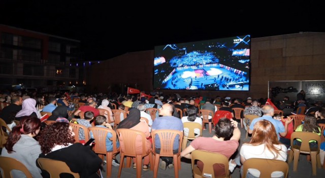 Erzincanda Milli coşku