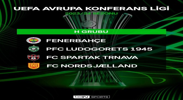 Fenerbahçe ve Beşiktaşın UEFA Avrupa Konferans Ligindeki rakipleri belli oldu