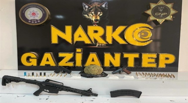 Gaziantepte uyuşturucu operasyonlarında 8 şüpheli yakalandı