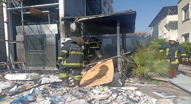 Hatayda otel yangını söndürüldü