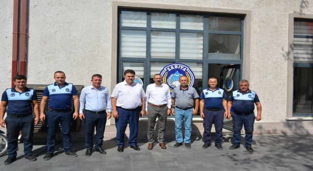 Havran kaymakamından Zabıta Haftası ziyareti