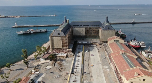Haydarpaşa Garında peronlarının yapımına başlandı