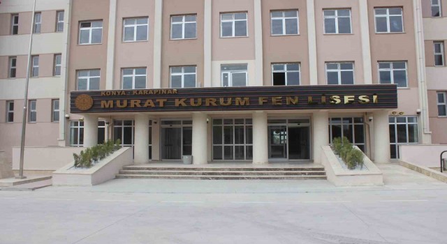 Karapınarın ilk fen lisesinde eğitim başladı