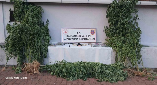 Kastamonuda uyuşturucuyla yakalanan 4 kişi gözaltına alındı
