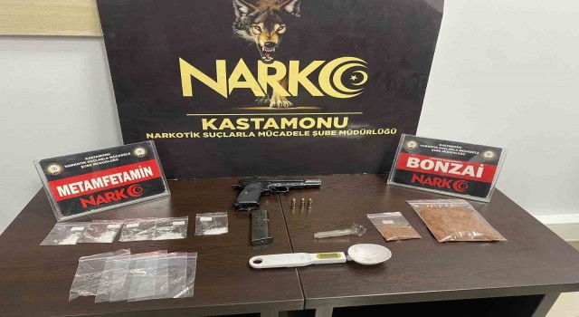 Kastamonuda uyuşturucuyla yakalanan şahıs tutuklandı