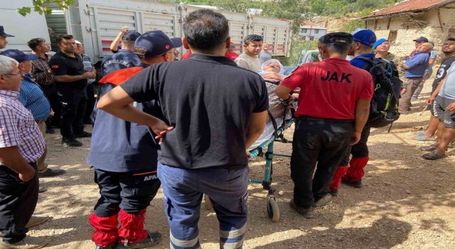 Antalya’da Kayıp yaşlı kadın, Cayrocopter yardımıyla bulundu